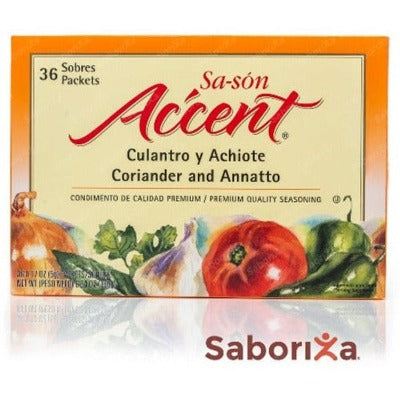 Seasoning With Cilantro and Annatto ACCENT 6.34 Oz – Saboriza