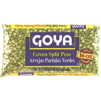 Goya Green Split Peas/Arvejas Partidas Verdes PACK OF 3