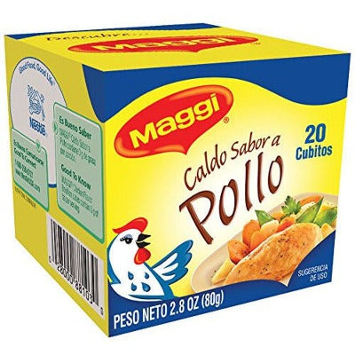 Caldo Maggi sabor Carne 80g 8 tabletas