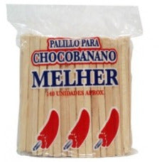 Palillo para Chocobanano Melher (140 unidades aproximadamente)