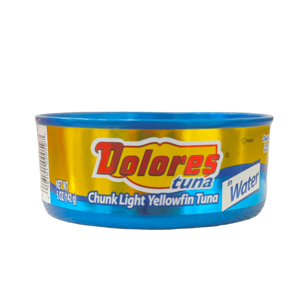 DOLORES Chunk Light Yellowfin Tuna in Water 5 OZ(142 G)