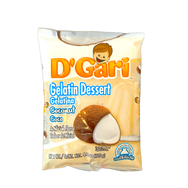 DGari Gelatin Dessert Coconut 4.2 oz