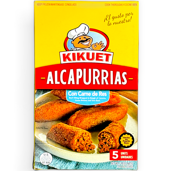 Alcapurrias con sabor a Carne de Res Kikuet ( 5 Unidades)