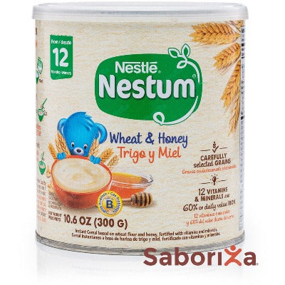 Cereal trigo y miel NESTUM NESTLE 10.5 Oz.