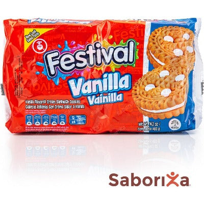 Galleta de Vainilla FESTIVAL// vanilla filled cookies 