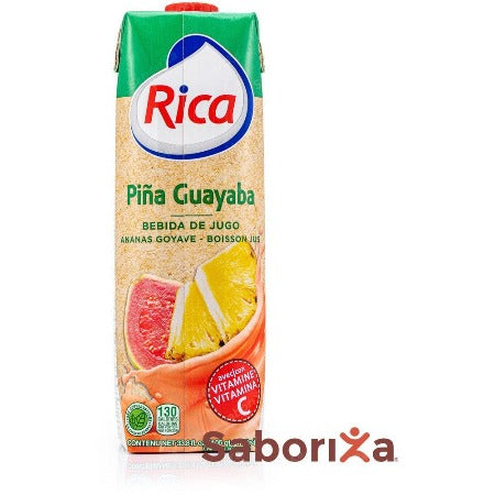 Jugo De Piña Guayaba Rica