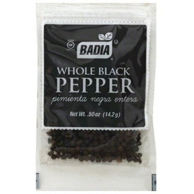 Pepper Pimienta Entera BADIA // Whole Black Pepper