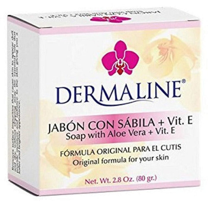 Jabón DERMALINE/ soap with aloe vera 