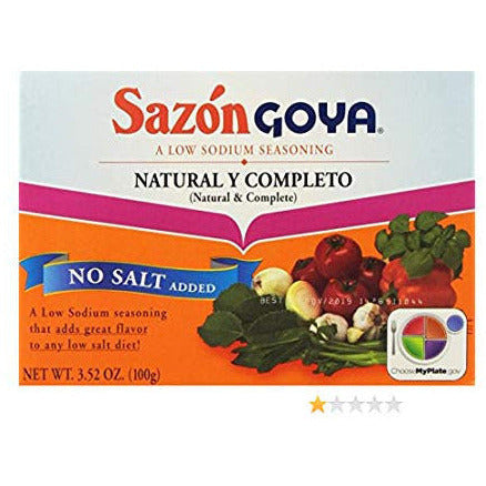Sazón Natural & Completo GOYA 3.52 Oz