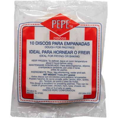Disco Pequeño PEPE PARA EMPANDAS // DOUGH FOR TURNOVER PASTRIES