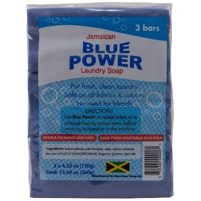 Jamaican Blue Power Laundry CAKE SOAP 4.23 Oz (Pack of 3) US SELLER ~ FREE  SHIP | eBay