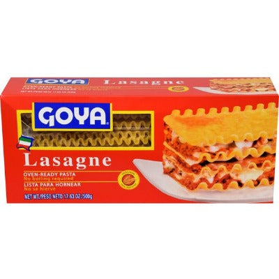 Pasta Lasaña GOYA 17.63 Oz
