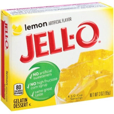Gelatina Limón JELL-O 3 Oz