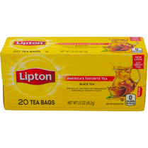 Lipton Black Tea 1.5 oz (20 Envelopes)