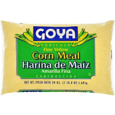 Harina de Maiz Amarilla Fina GOYA 24 Oz