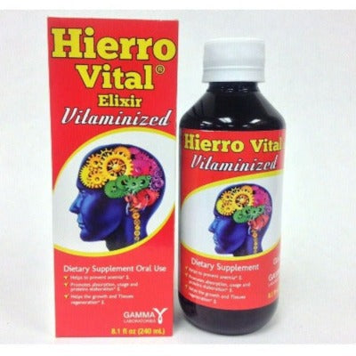 Hierro Vital +B12 Elixir Vitaminado
